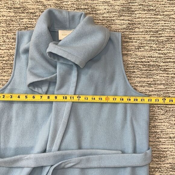 NWT Ramy Brook Davis Wrap Vest Jacket in Twilight Medium Revolve - Picture 10 of 14